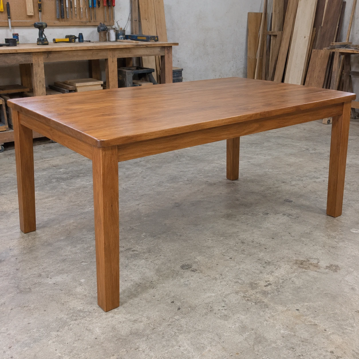 Mesa de jantar — foto simples simulada
